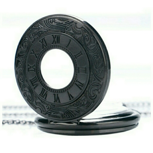 LAST ONE!🔥 STEEL RETRO STEAM PUNK POCKET WATCH! - Picture 8 of 8